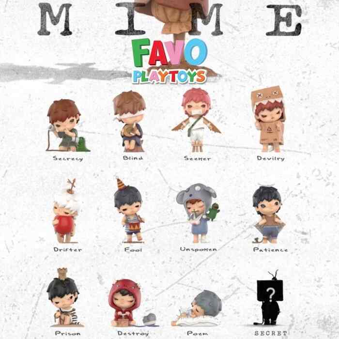 Hirono Mime Series Blind Box Figure