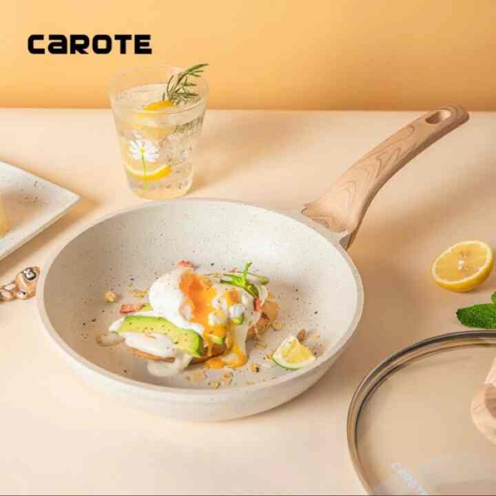 Panci Granite Putih Anti Lengket, 24cm