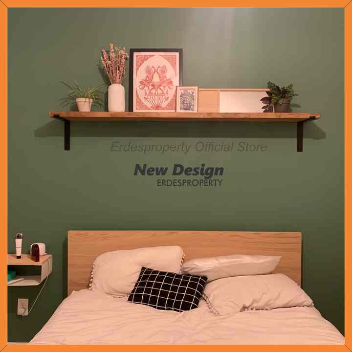 Rak Dinding Ambalan Kayu 15 cm