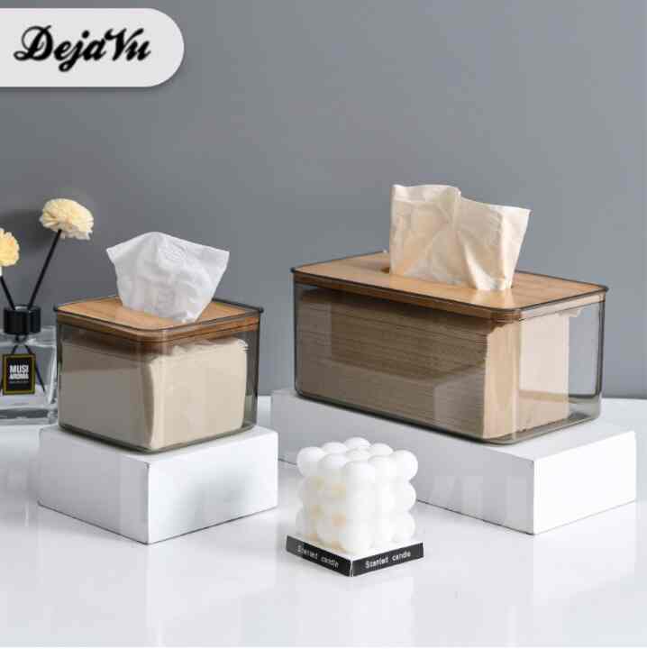 Kotak Tissue Transparan