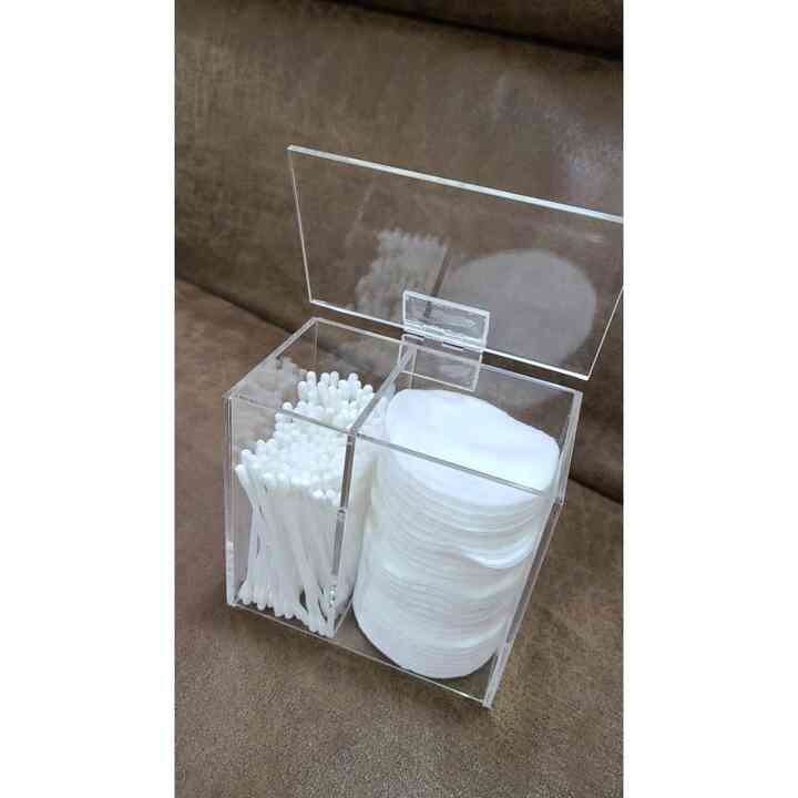 Acrylic Tempat kapas