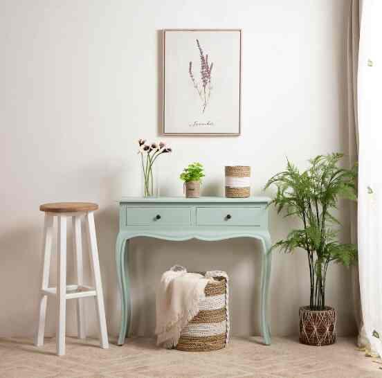 Meja Konsol Minimalis 2 Laci