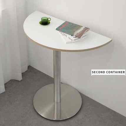 ハーフムーン 半円 テーブル (6色)