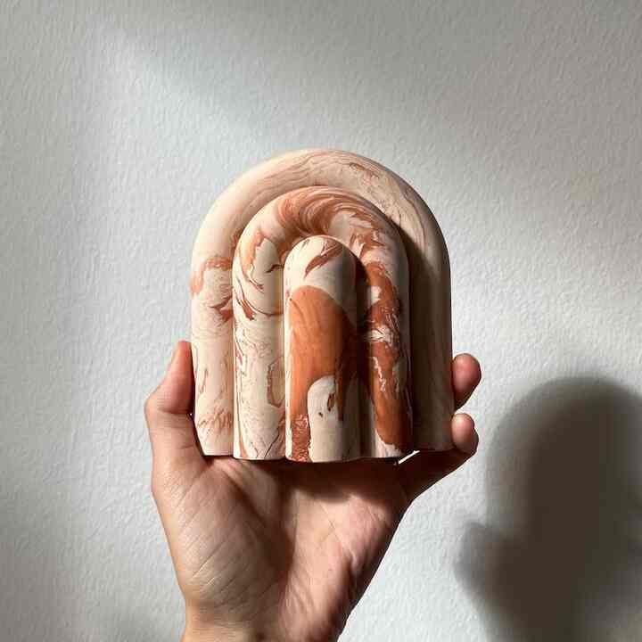 マーブルブックエンド