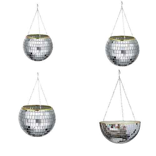 Pot Gantung Disco Ball