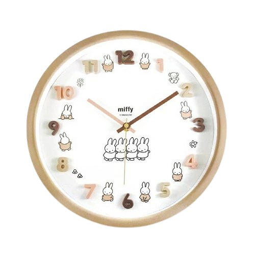 ミッフィー アイコンウォールクロック