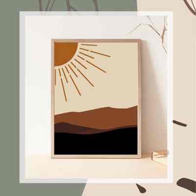 walldecor gurun savana