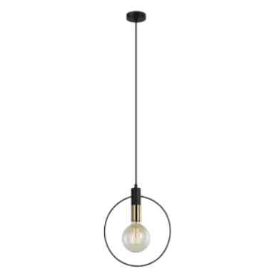 Geometric Lampu Gantung Hias - Hitam