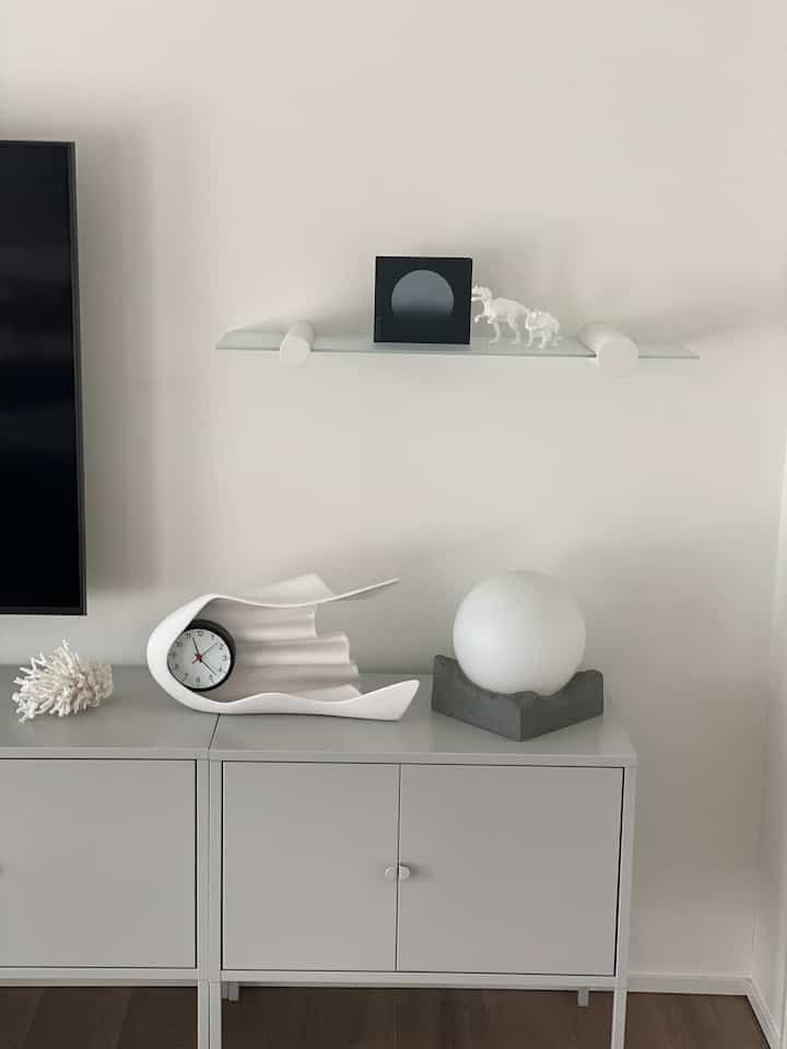 無機質スペース🏙️
以前OHOUSEで恐竜を白くペイントして飾ってる方のお部屋が可愛くて真似っこさせていただきした🦕🤍

#恐竜 #diy #無機質 