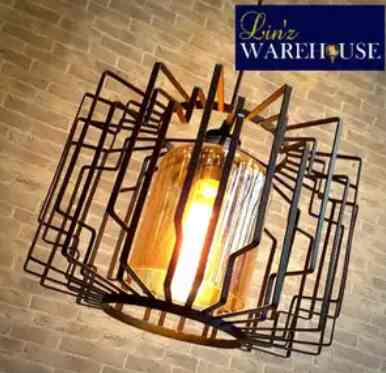 Lampu gantung cafe resto
