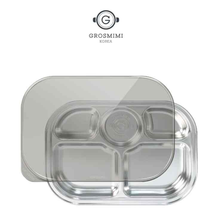 STAINLESS Baby Food Tray 5C