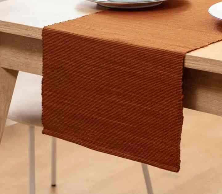 Linori SUBA Table Runner Dark Brown