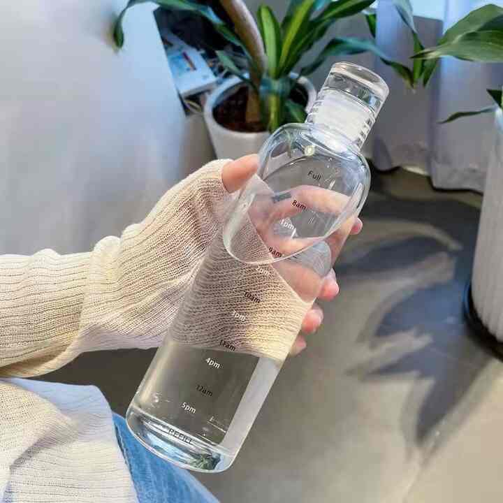 Glass Drinking Bottle Water 500ml 750ml