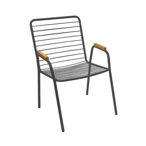 Soleil Othello Kursi Teras - Hitam