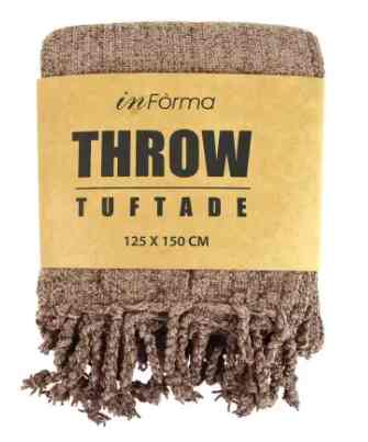 Selimut 120X150 Cm Tuftade - Cokelat