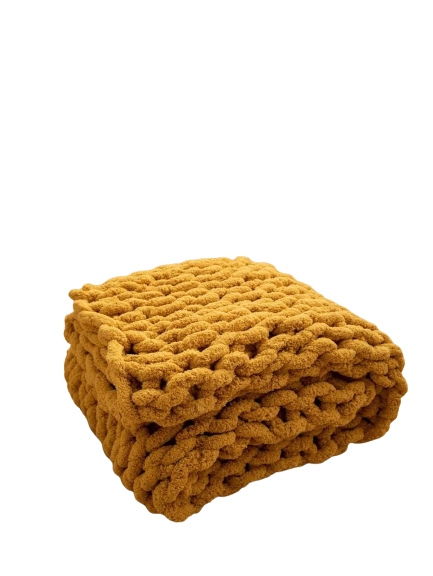 無地柄 スロウブランケット［3色］