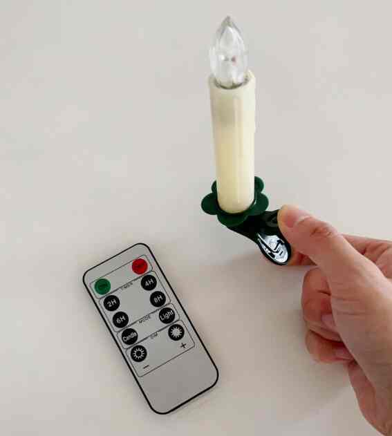 クリスマス LED キャンドルライト