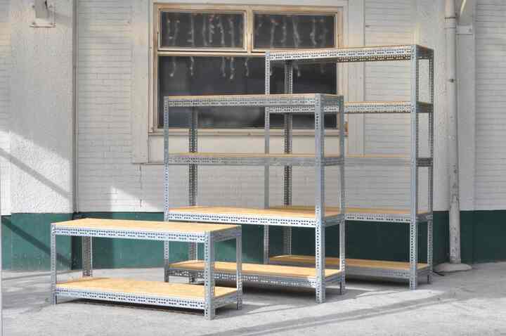 アメリカ製 アングルシェルフ