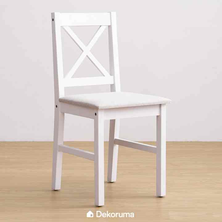 Niwa Kursi Makan Putih