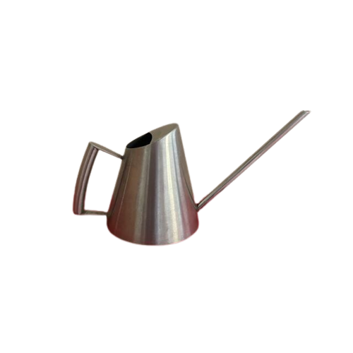 ステンレスのジョウロ