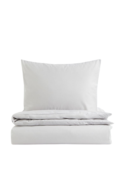 コットンシングル掛け布団カバーセット［10色］