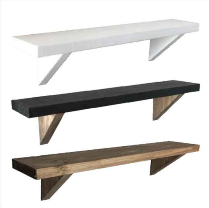 ウォールシェルフ 木製