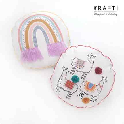 Bantal Sofa Bulat / Bantal 40x40 cm