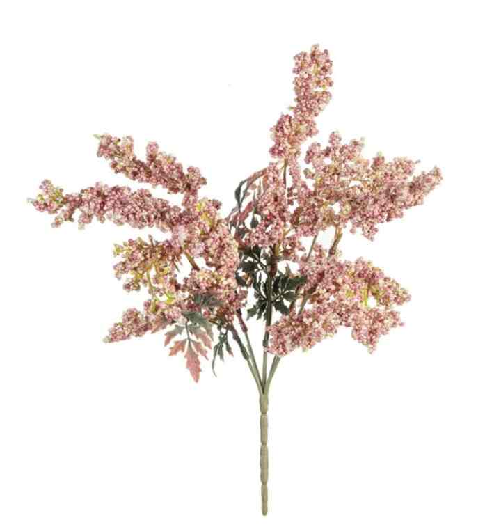 フェイクグリーン マルチカラー花