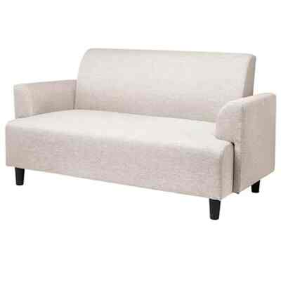 BILLESHOLM Sofa 2 dudukan, krem muda