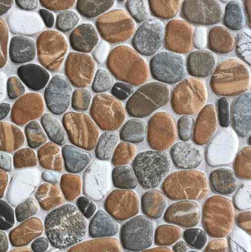 keramik 40x40 kasar timbul tebal batu alam