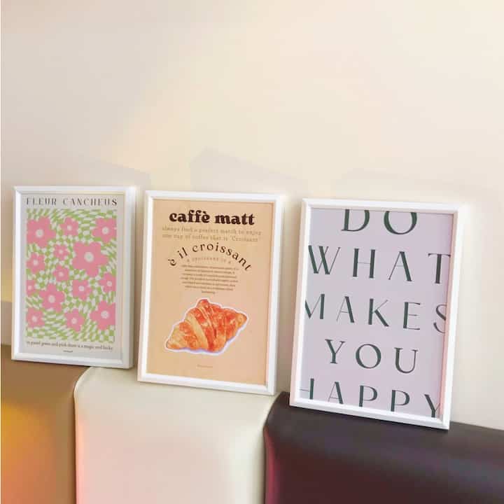 Frame poster “Fleur Cancheus“