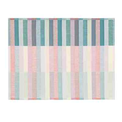 MITTBIT Alas piring, merah muda toska/hijau muda, 45x35 cm