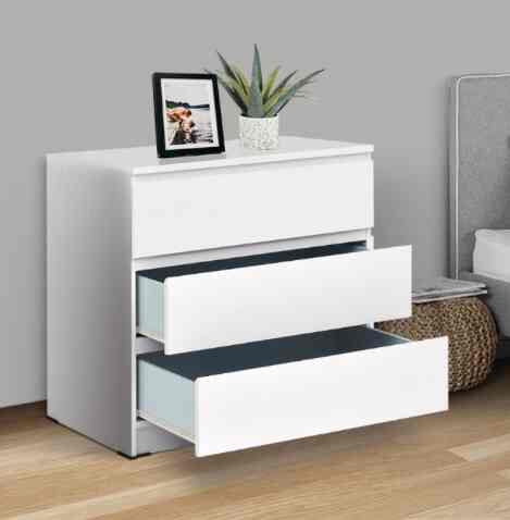 Furniture Drawer 3 Laci Putih