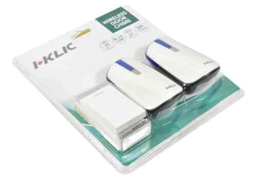 I-Klic Bel Pintu Nirkabel Kinetik