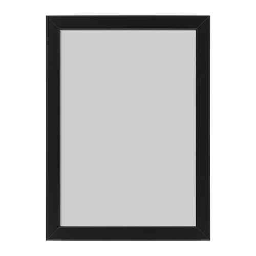 FISKBO Bingkai, hitam, 21x30 cm