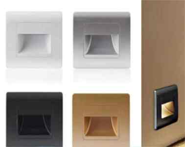 Lampu Tangga LED Hitam Putih