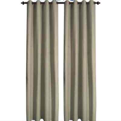 Gorden blackout faux linen - krem