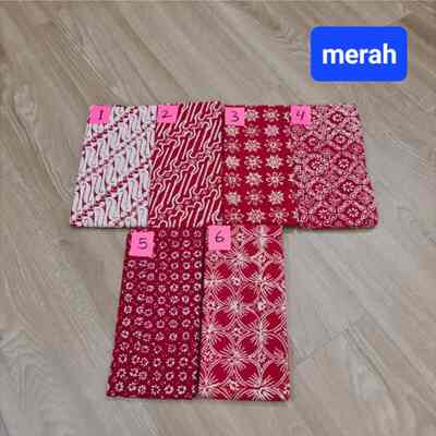 Kain Batik Merah 210219
