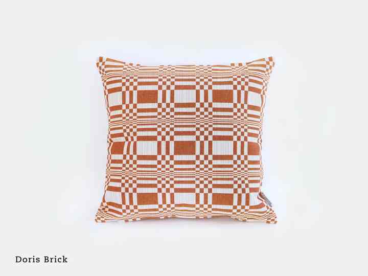 Zipped クッションカバー Doris  【7colors】