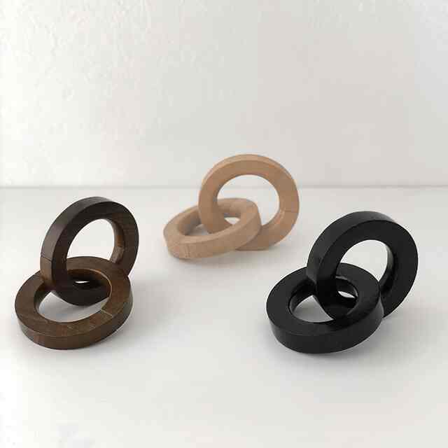 ブナ ウッドリング オブジェ