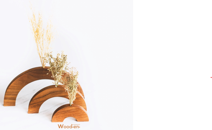 Vas Bunga Kayu Mahoni