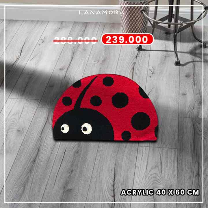 Keset Kaki Handtuft Halus 40x60 cm