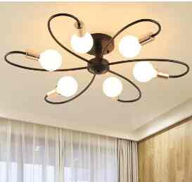 Lampu Plafon Industrial LED / Lampu Hias