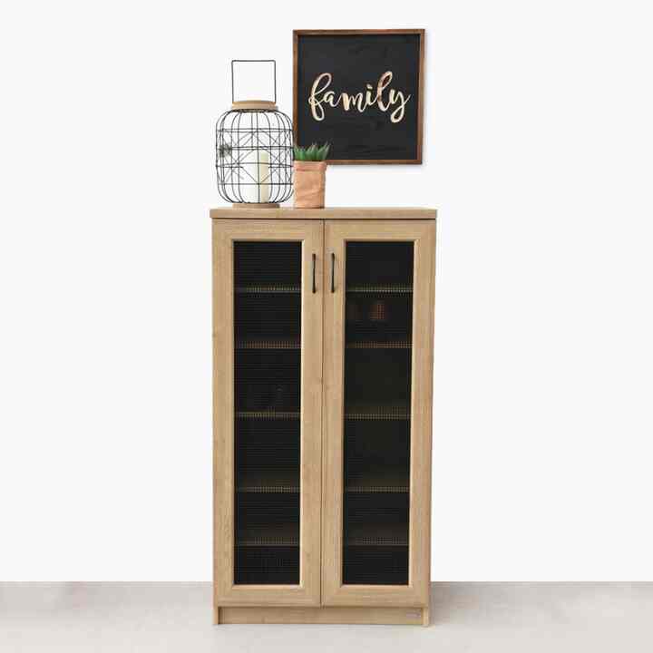 Informa - Pedro Kabinet 2 Pintu - Cokelat