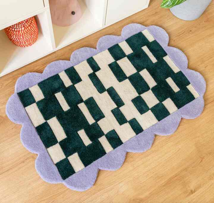 Margarita Rug - Dark Green［3サイズ］