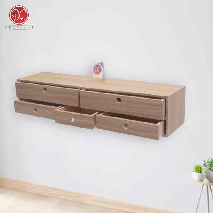 Rak Laci Dinding Nakas 5 Kotak Penyimpanan