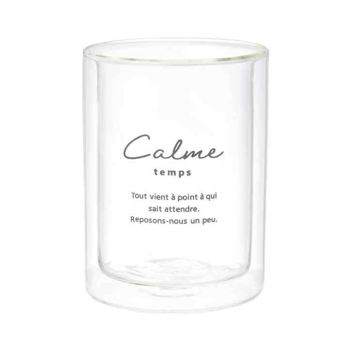 ストレート ダブルウォールグラス 【3colors】