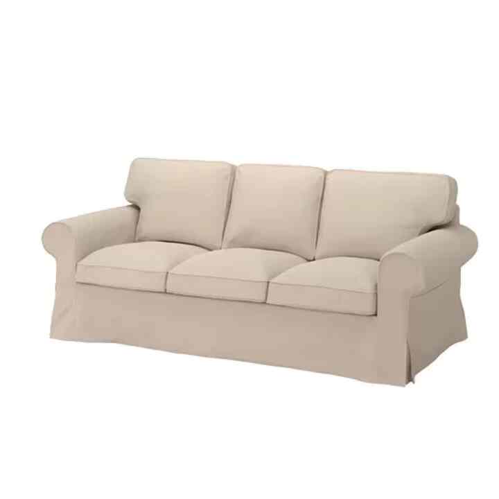 EKTORP Sofa 3 dudukan, hallarp krem