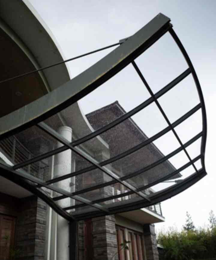 Kanopi Polycarbonate Exeet, 1,22m x 1m