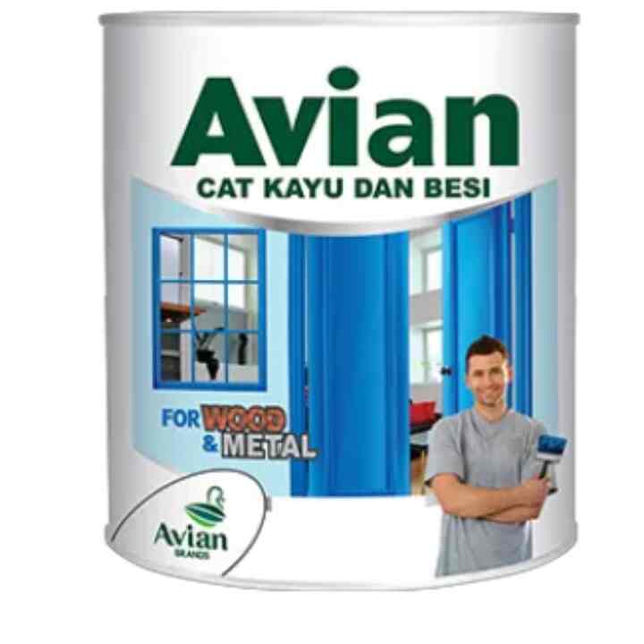 Cat Kayu dan Besi SW Super White